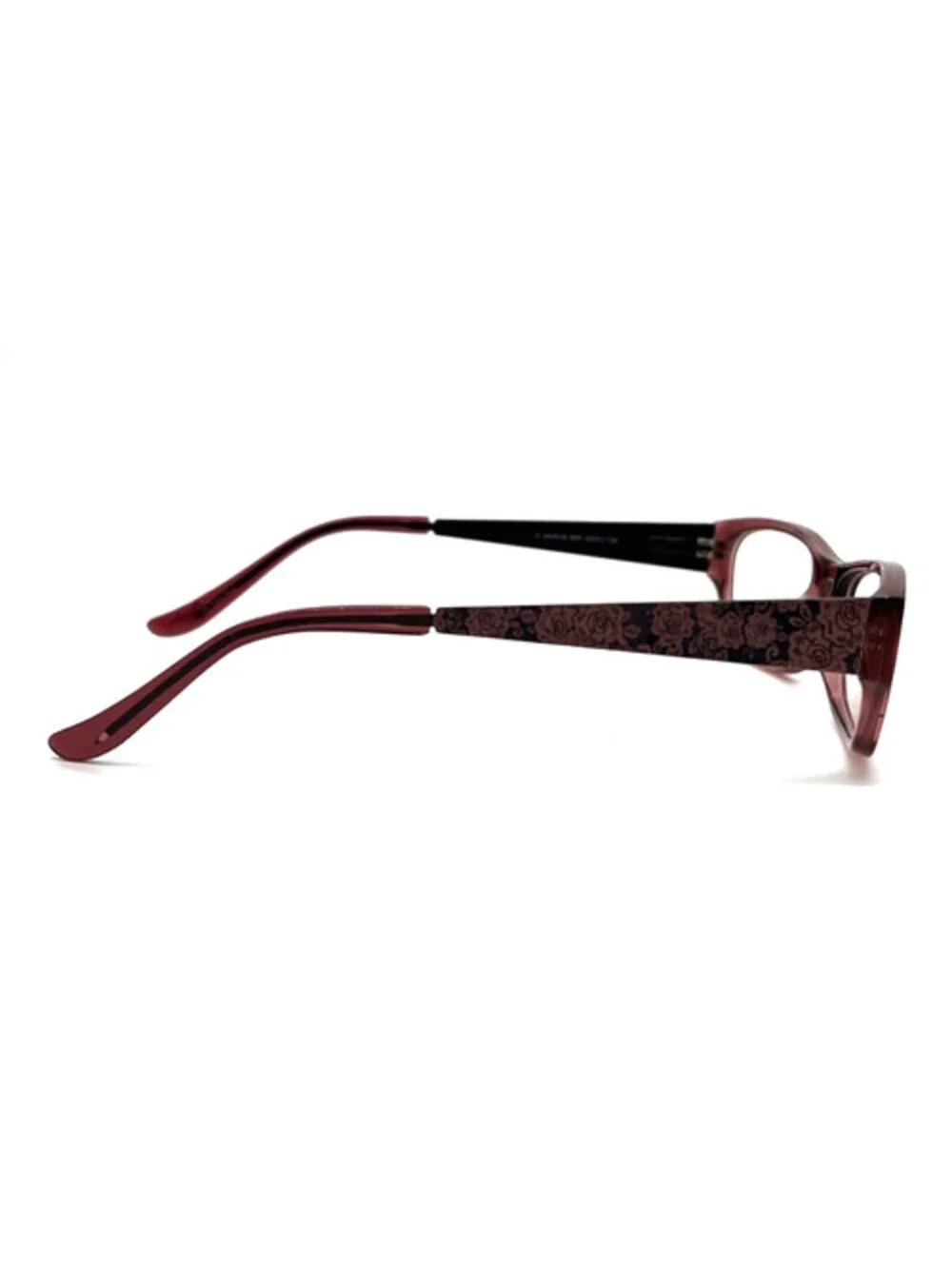 Candie's C Caitlin Bry Burgundy Square Authentic Eyeglass Frames 50-17-135